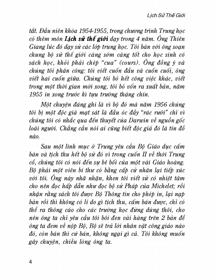 Lịch Sử Thế Giới